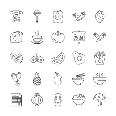 25 Kalite simgesi kümesi