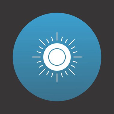 Projeniz için güneş simgesi 