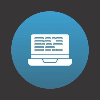 Projemiz için dizüstü bilgisayar simgesi