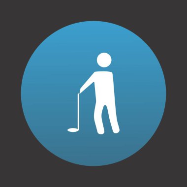 Projeniz için Golf Oyuncu simgesi