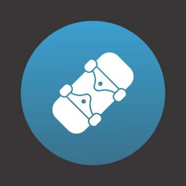 Projeniz için kaykay bindirme simgesi