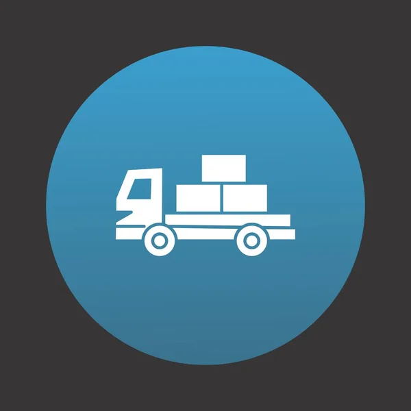 Icône Camion Transport Pour Votre Projet — Image vectorielle