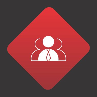 Projeniz, iş konseptiniz, vektör illüstrasyonunuz için yönetim simgesi