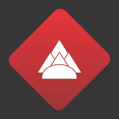 Projeniz için katlanmış peçete simgesi