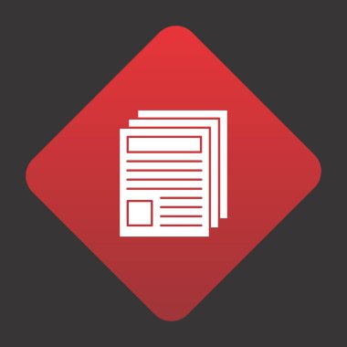Projeniz için gazete simgesi