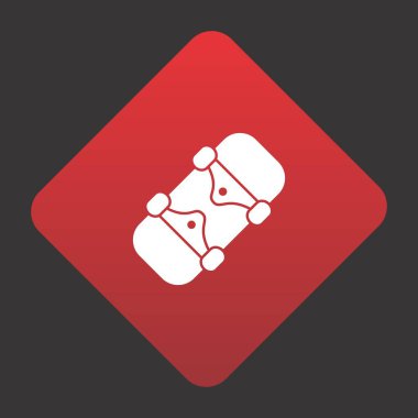 Projeniz için kaykay bindirme simgesi