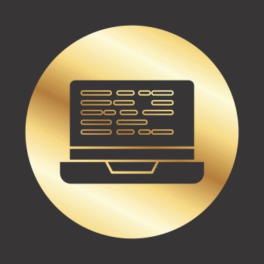 Projemiz için dizüstü bilgisayar simgesi