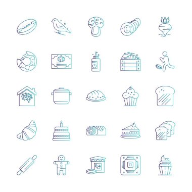 Web siteleri ve Mobil Uygulamalar için Evrensel Modern Simge