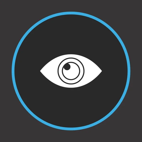 Ikona Oči Pro Váš Projekt — Stockový vektor