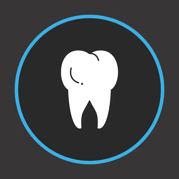 Zahnsymbol Für Ihr Projekt — Stockvektor