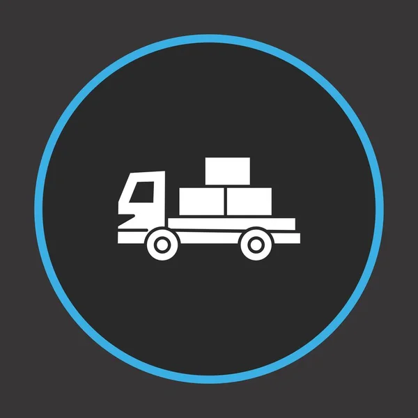 Icône Camion Transport Pour Votre Projet — Image vectorielle