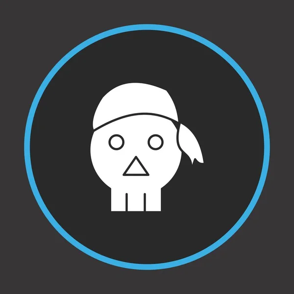 Icône Pirate Bandana Pour Votre Projet — Image vectorielle