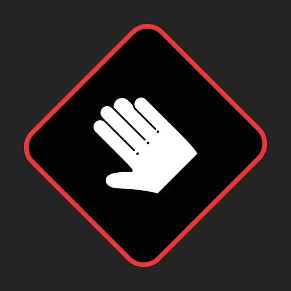 Handpictogram Voor Project — Stockvector