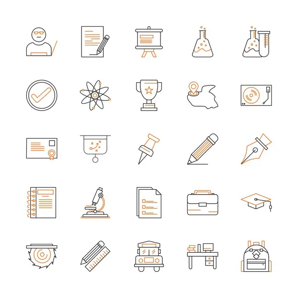 Illustration Vectorielle Universal Icons Sheet — Image vectorielle