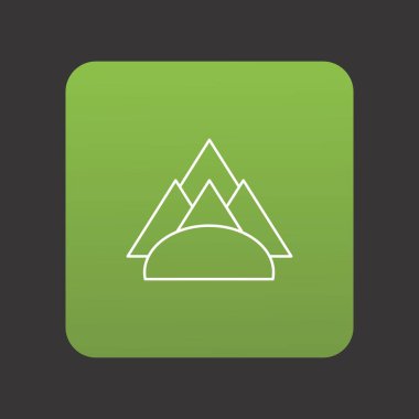 Projeniz için katlanmış peçete simgesi