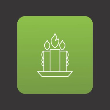 Projeniz için mum simgesi