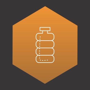 Projeniz için bir şişe su simgesi