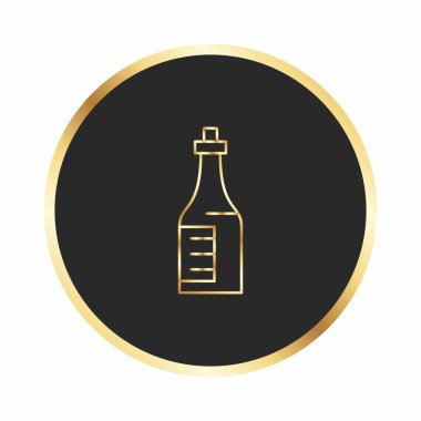 Projeniz için bir şişe rom simgesi