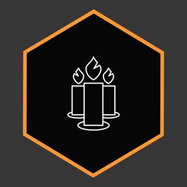 Projeniz için minimalist simge, siyah üzerine beyaz