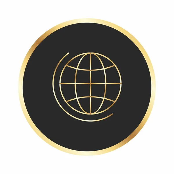 Icône Globe Pour Votre Projet — Image vectorielle