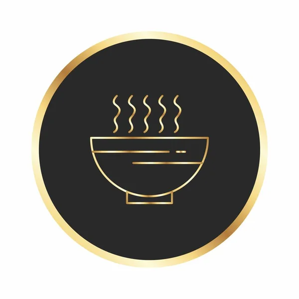 Icono Sopa Para Proyecto — Archivo Imágenes Vectoriales