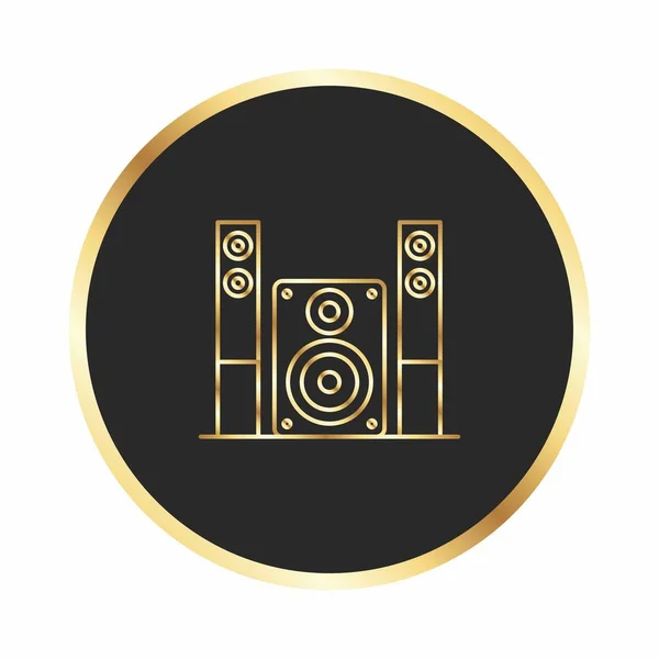 Lautsprechersymbol Für Ihr Projekt — Stockvektor