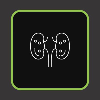 Projeniz için böbrek simgesi