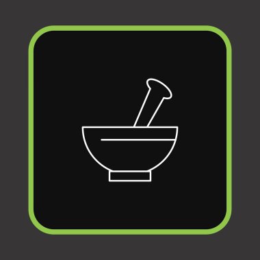 Projemiz için karıştırma kase simgesi