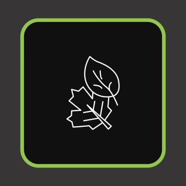 Tek düz simgenin vektör illüstrasyonu