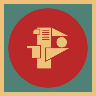 seo modern simgesinin vektör illüstrasyonu