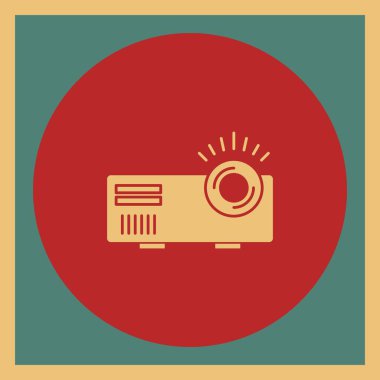 Modern simgenin vektör illüstrasyonu