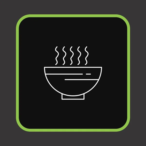 Icono Sopa Para Projec — Vector de stock