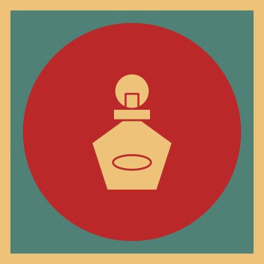 Güzellik ve moda simgelerinin vektör çizimi