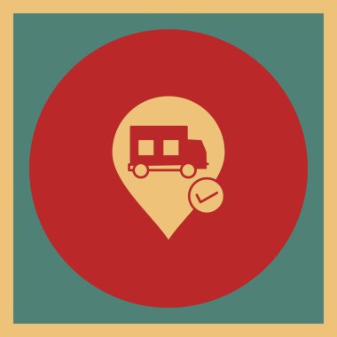 seo modern simgesinin vektör illüstrasyonu