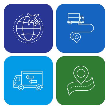 Web siteleri ve Mobil Uygulamalar için Evrensel Modern Simge