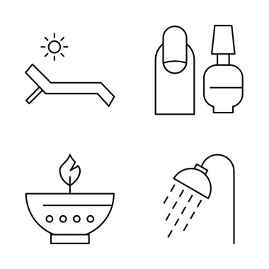 Web ve mobil uygulama için 4 Kullanıcı Arayüzü Simgesi ayarlandı