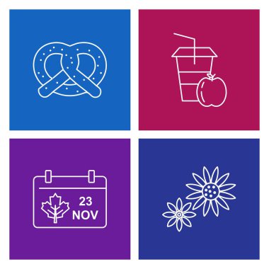 Hediye simgesinin vektör illüstrasyonu