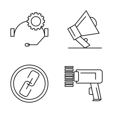 4 Kalite simgesi kümesi