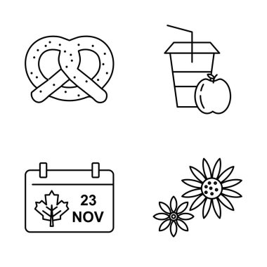 Minimalist simgeler kümesi, vektör çizimleri