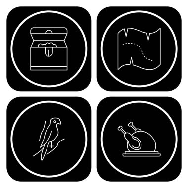 Minimalist simgeler kümesi, vektör çizimleri