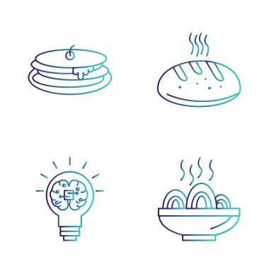 Evrensel simgeler kümesi, vektör illüstrasyonu