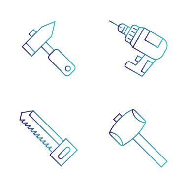 Minimalist simgeler kümesi, vektör çizimleri