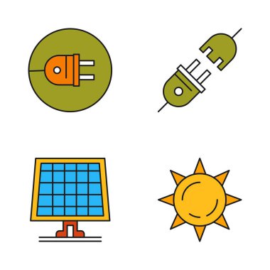 Minimalist simgeler kümesi, vektör çizimleri