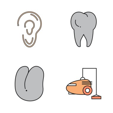 Minimalist simgeler kümesi, vektör çizimleri