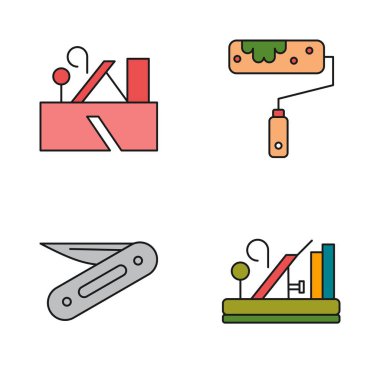 Minimalist simgeler kümesi, vektör çizimleri