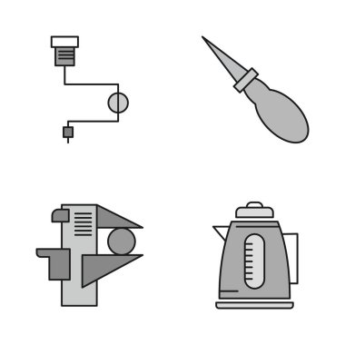 Boşluğu Kopyalayan Evrensel Simgelerin Seti