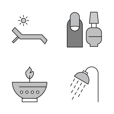 Web ve mobil uygulama için 4 Kullanıcı Arayüzü Simgesi ayarlandı