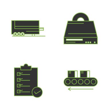 Evrensel simgeler kümesi, vektör illüstrasyonu