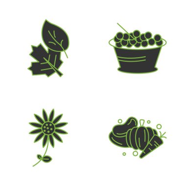 Evrensel simgeler kümesi, vektör illüstrasyonu