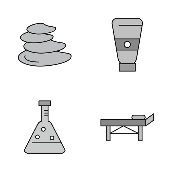 Set Icone Minimaliste Illustrazioni Vettoriali — Vettoriale Stock